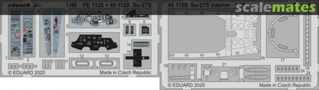 Boxart Su-27S interior KITTY HAWK 491128 Eduard