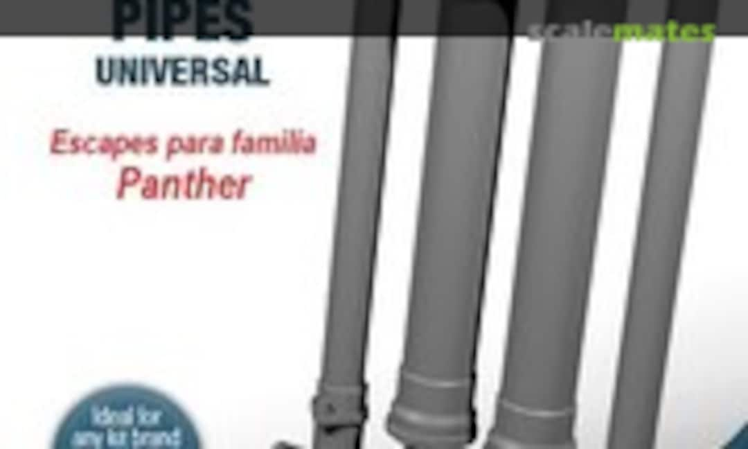 1:35 Panther Exhaust Pipes (Ammo by Mig Jimenez A.MIG-8090)