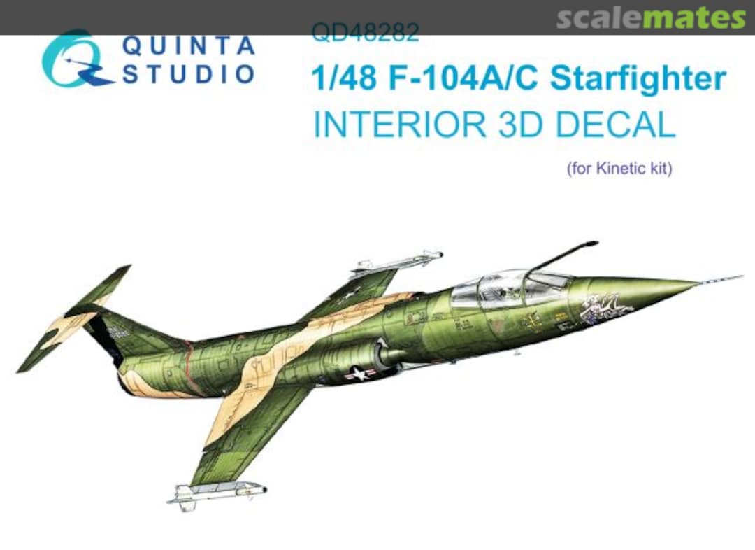 Boxart F-104A/C Starfighter QD48282 Quinta Studio