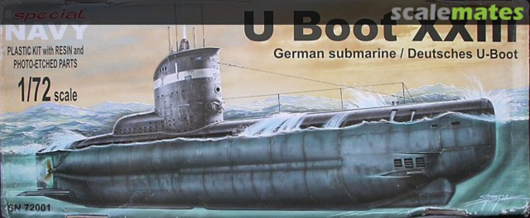 Boxart U-Boot XXIII SN72001 Special Navy