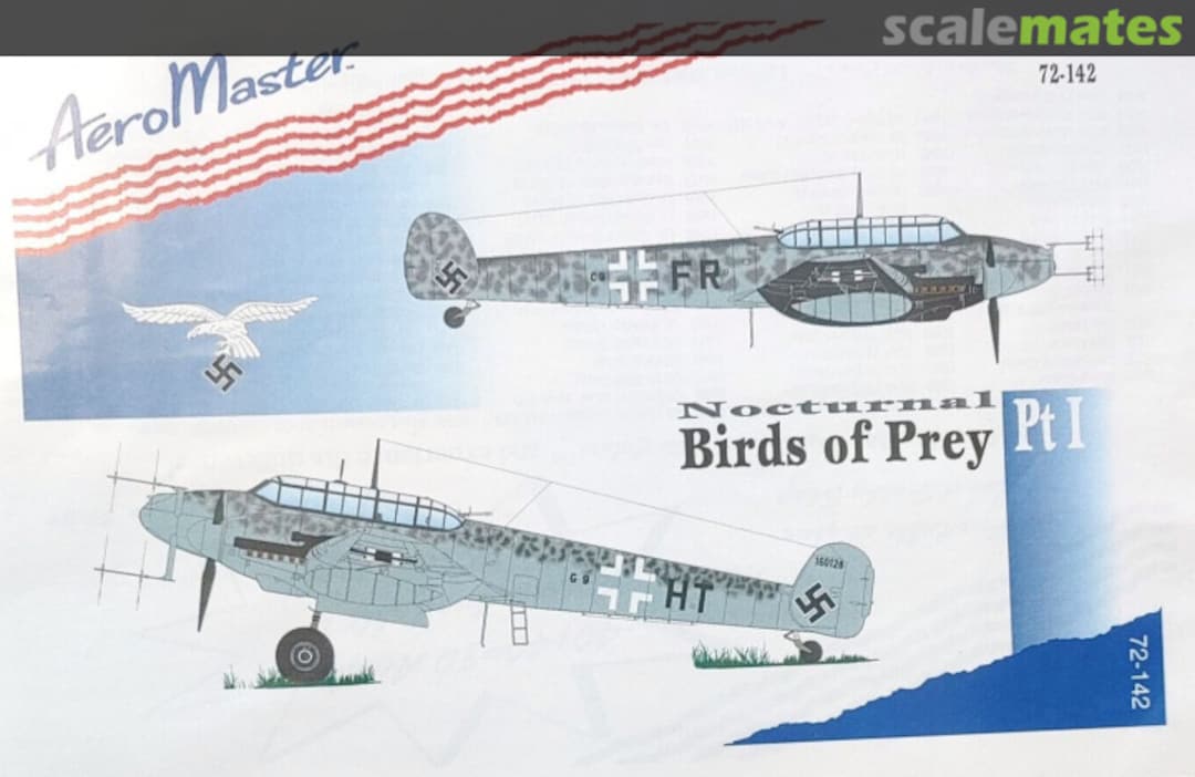 Boxart Nocturnal Birds of Prey 72-142 AeroMaster