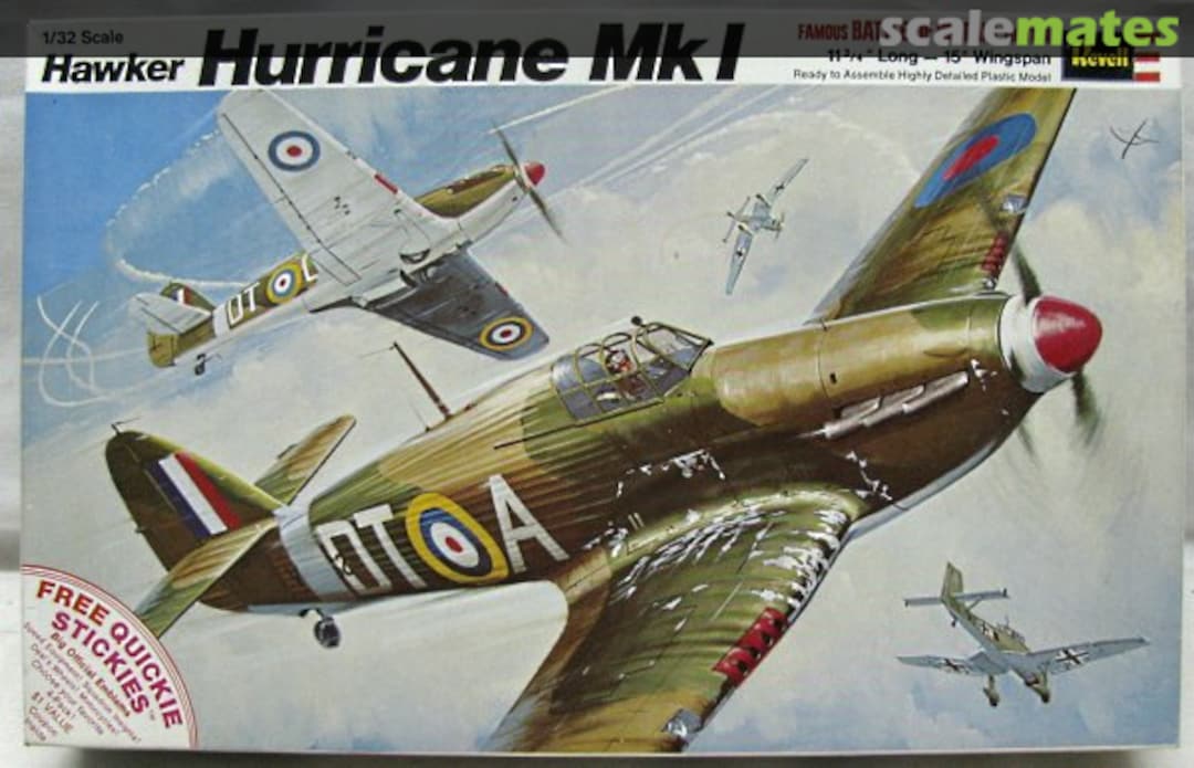 Boxart Hawker Hurricane Mk I H-217 Revell