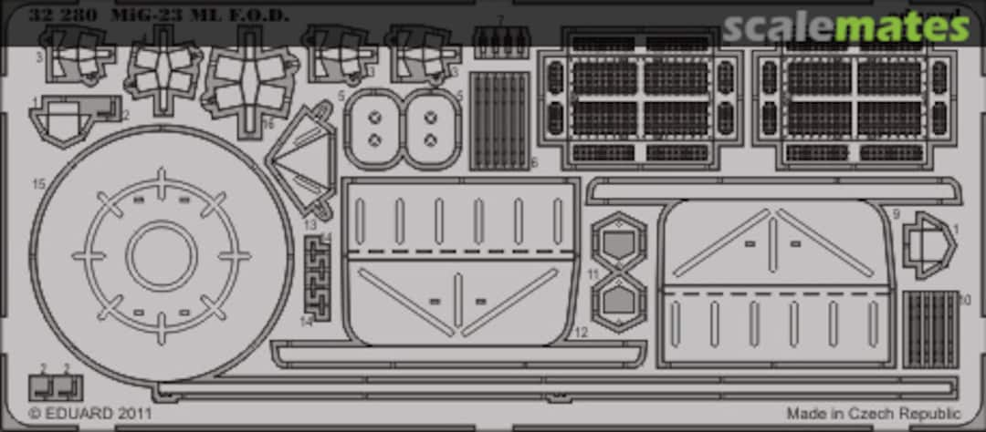 Boxart MiG-23ML F.O.D. ~Trumpeter~ 32280 Eduard
