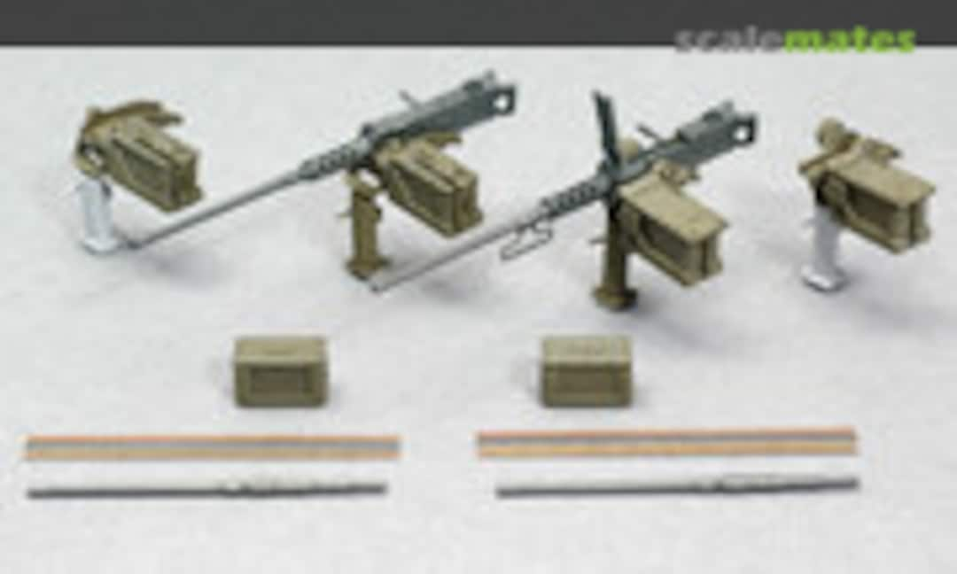 1:35 Browning M2 Machine Gun Set B w/cradle (Tasca 35-L09)