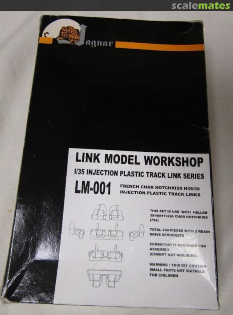 Boxart French Char H35/39 Track Links LM-001 Jaguar