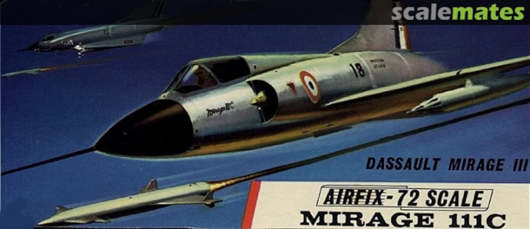 Boxart Dassault Mirage III C 292 Airfix