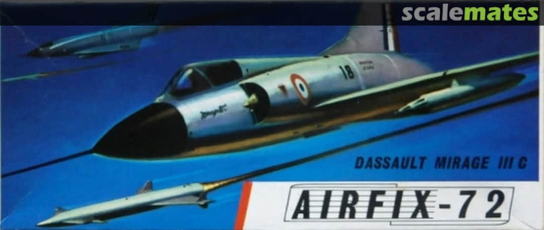 Boxart Dassault Mirage III C 292 Airfix