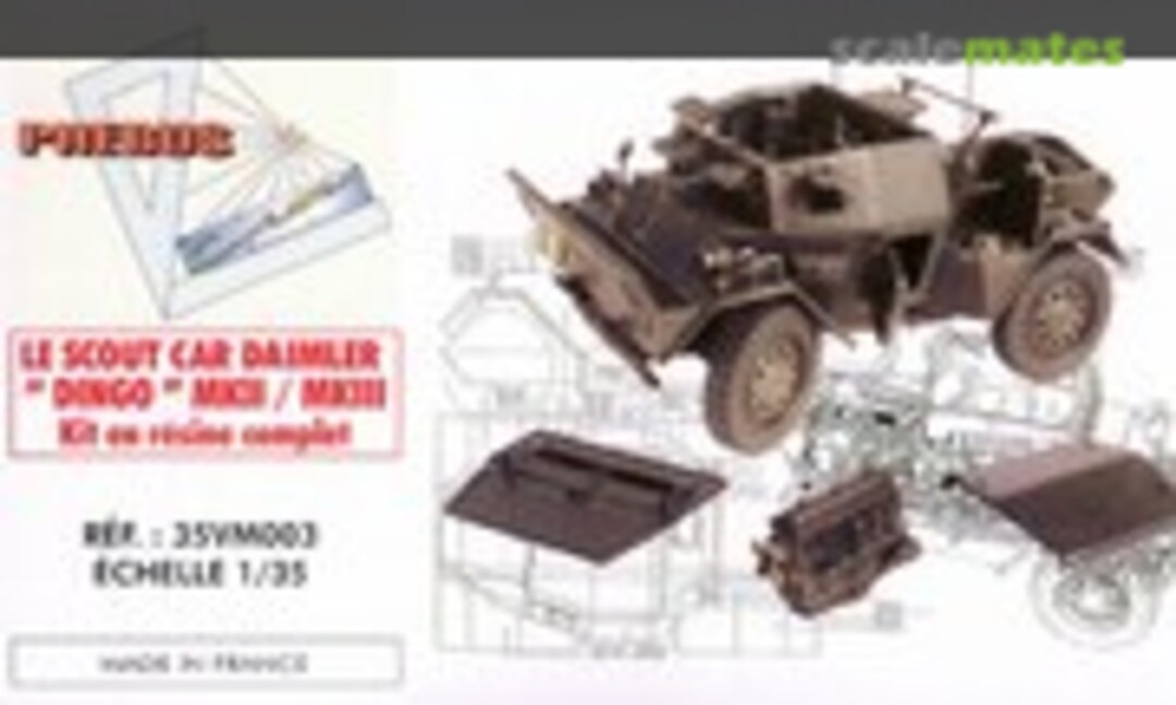 Le Scout Car Daimler &quot;Dingo&quot; MKll / MKlll (Phebus Creation 35VM003)