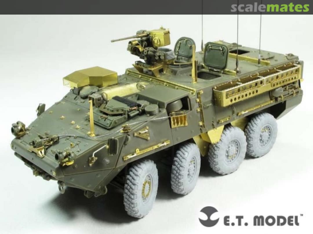 Boxart US Army M1126/M1130 Stryker ICV E35-222 E.T. Model