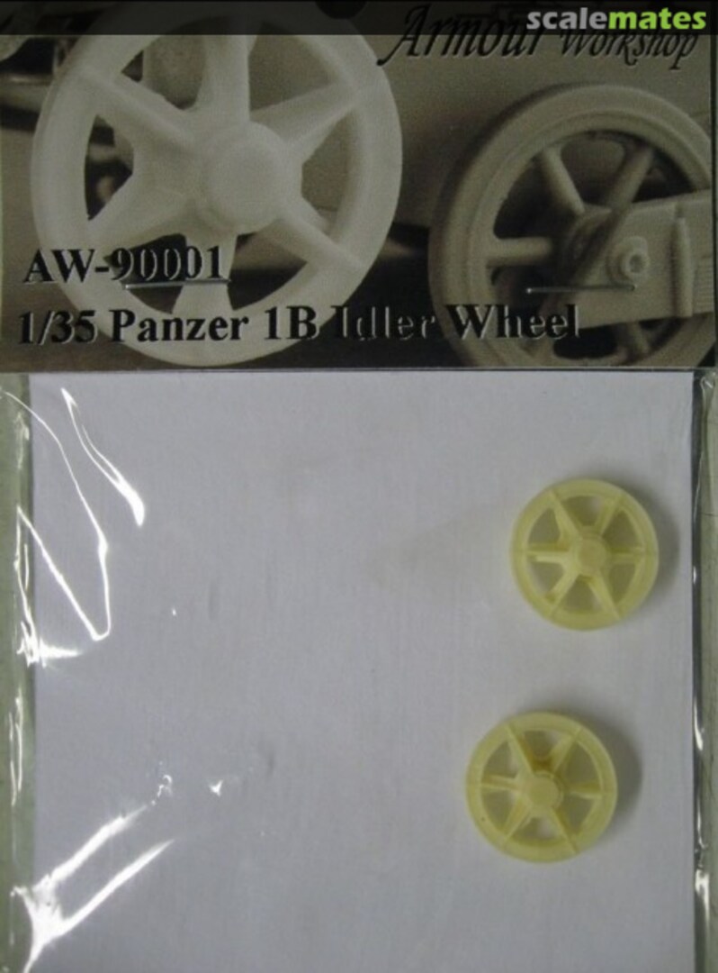 Boxart Panzer IB Idler wheels AW-90001 Armour Workshop