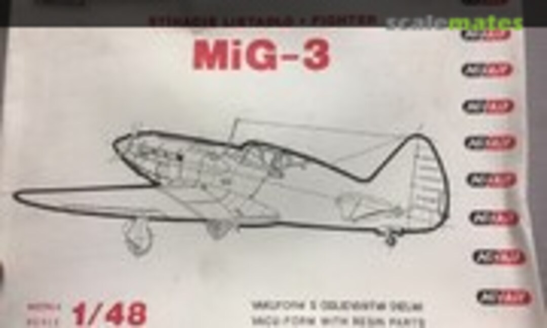 1:48 MiG-3 (HI-KIT )