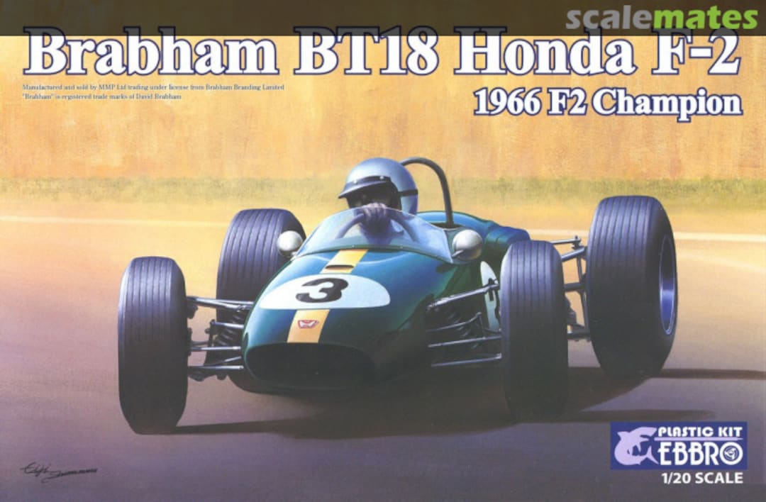 Boxart Brabham BT18 20022 Ebbro