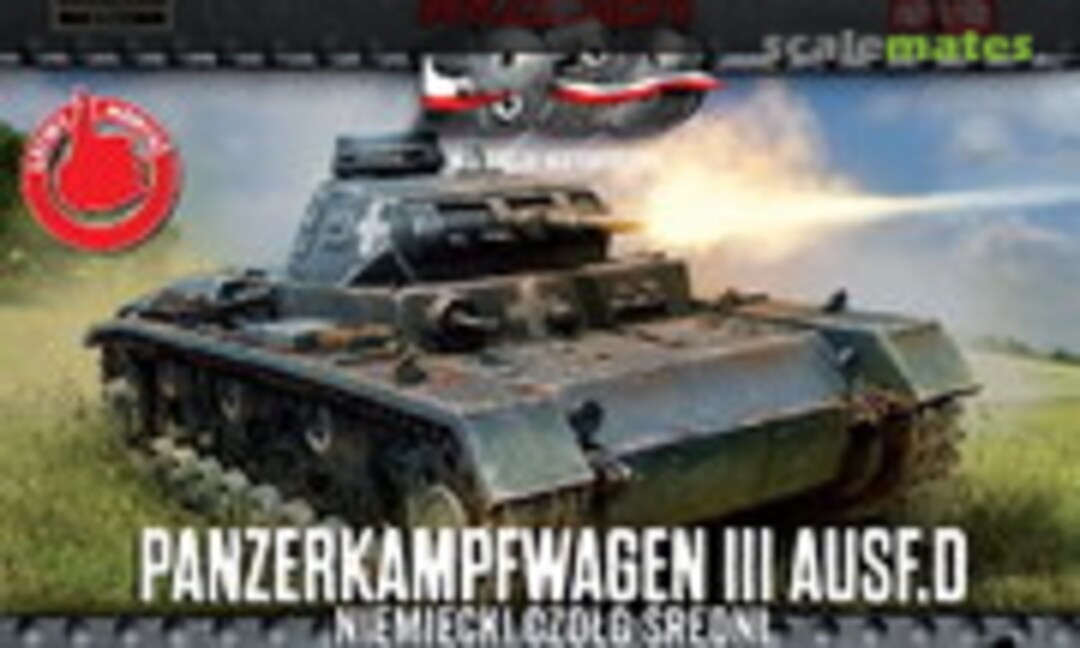 1:72 Panzerkampfwagen III Ausf. D (First to Fight PL1939-073)