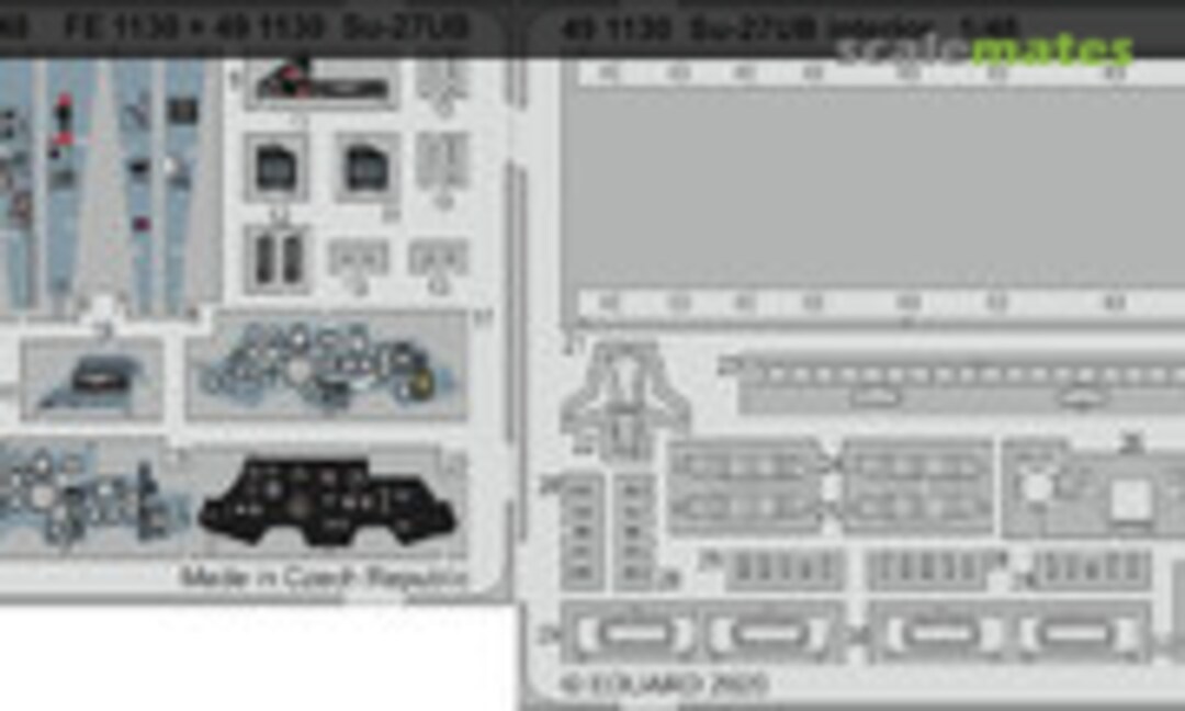 1:48 Su-27UB interior KITTY HAWK (Eduard 491130)