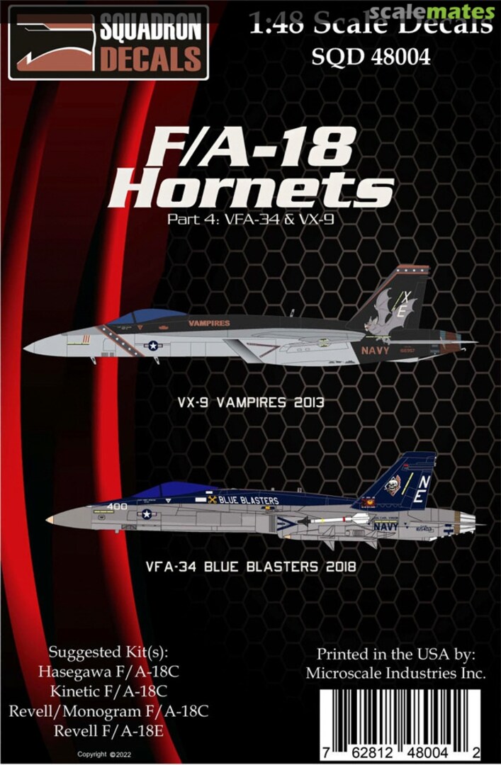 Boxart F/A-18 Hornets SQD 48004 Squadron