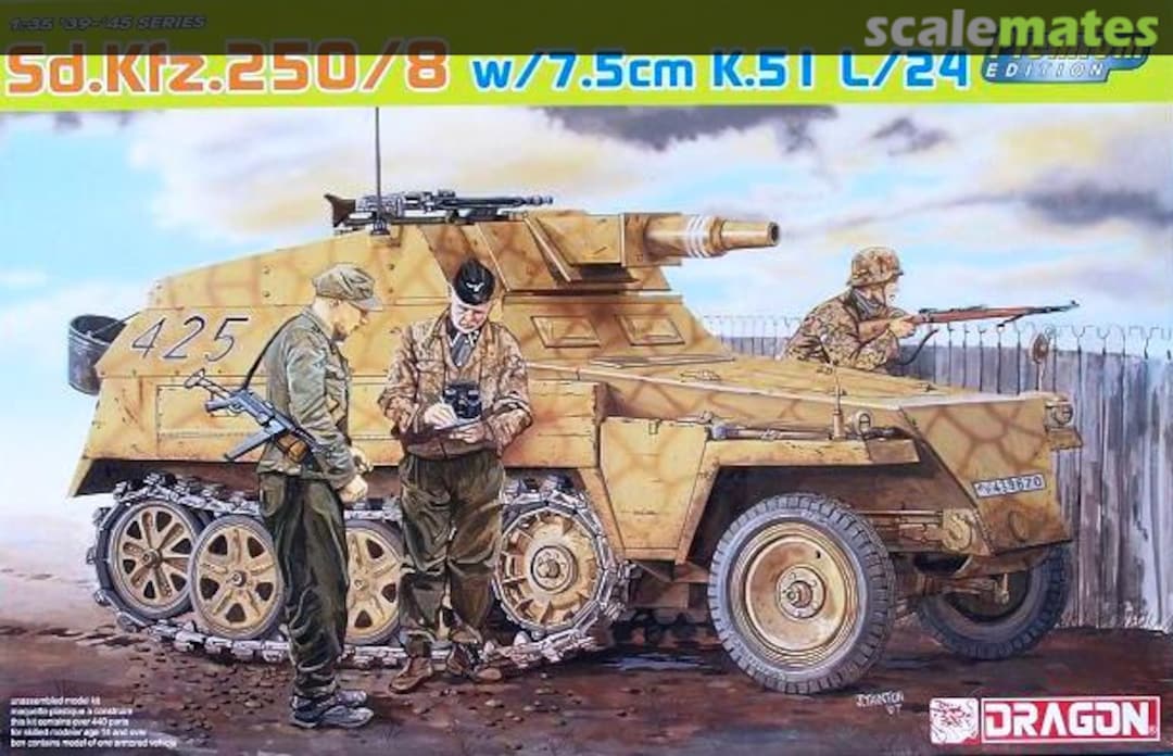 Boxart Sd.Kfz. 250/8 Ausf. B 6425 Dragon