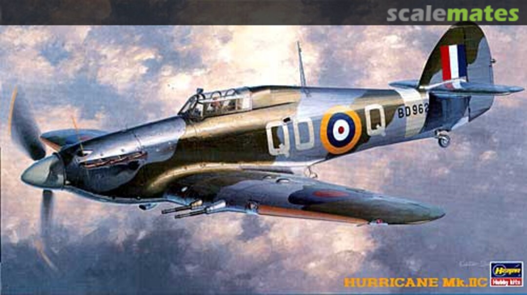 Boxart Hawker Hurricane Mk.IIc 09051 Hasegawa