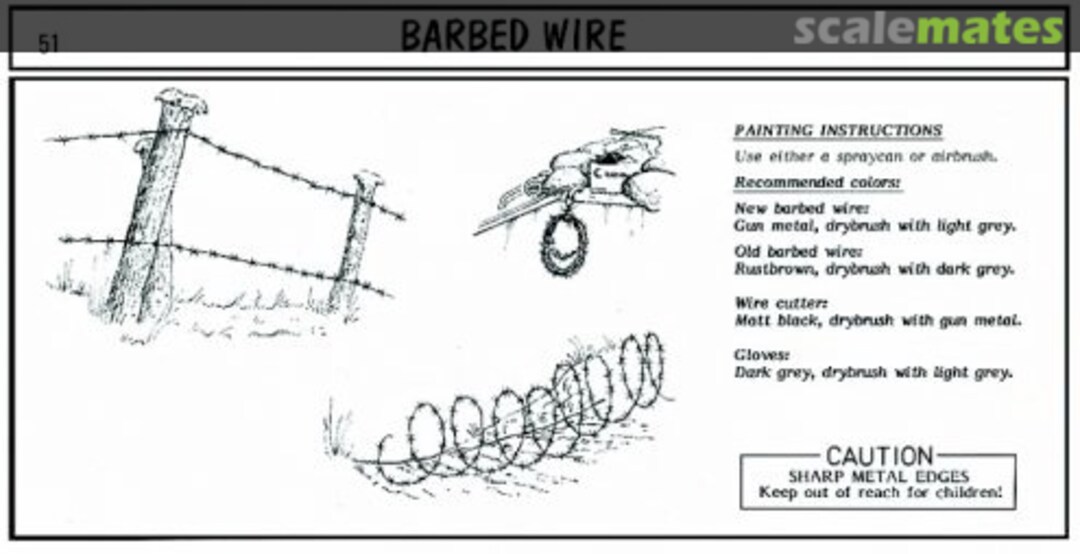 Boxart Barbed Wire 51 Verlinden Productions