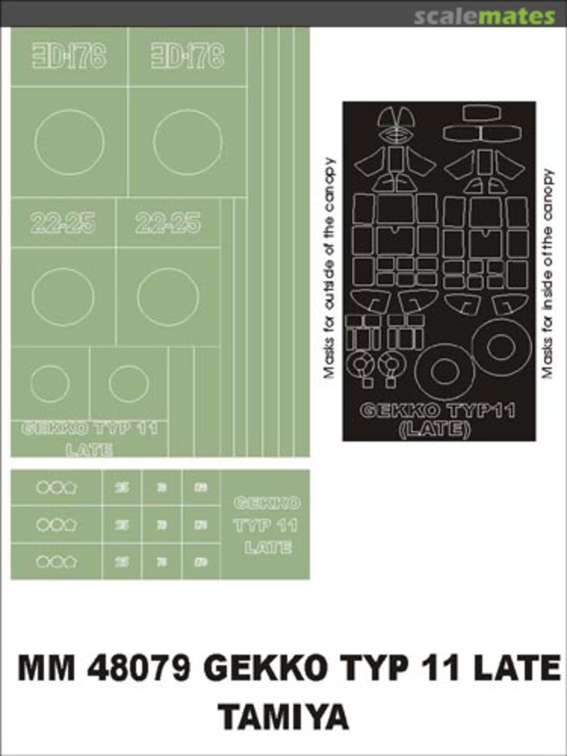 Boxart Nakajima J1N Gekko Type 11 Late MM48079 Montex