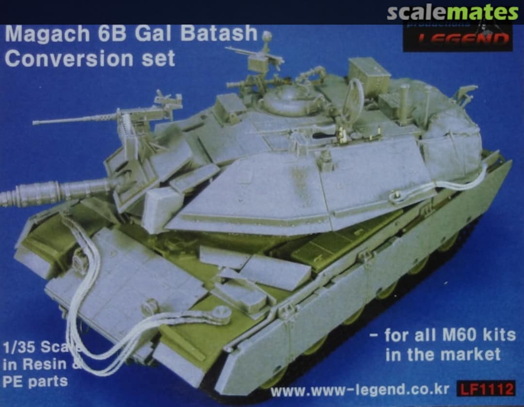 Boxart Magach6B Gal Batash Conversion Set LF1112 Legend Productions