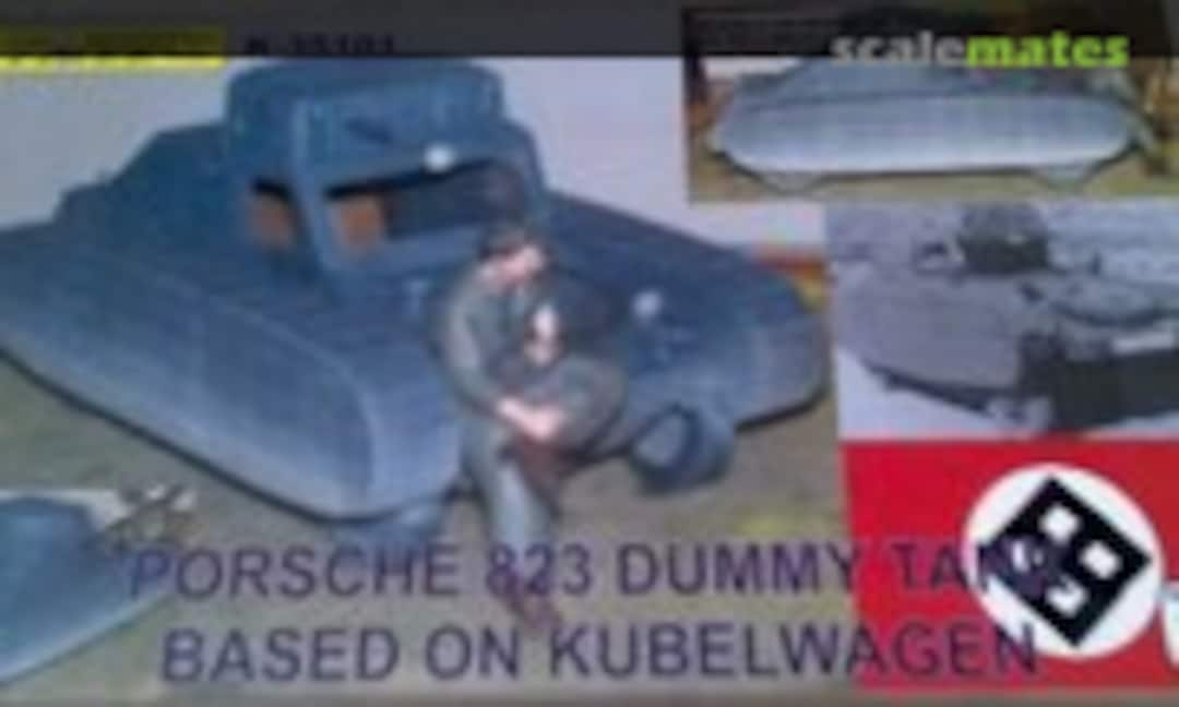 Porsche 823 Dummy Tank (Fiber Model K-35101)