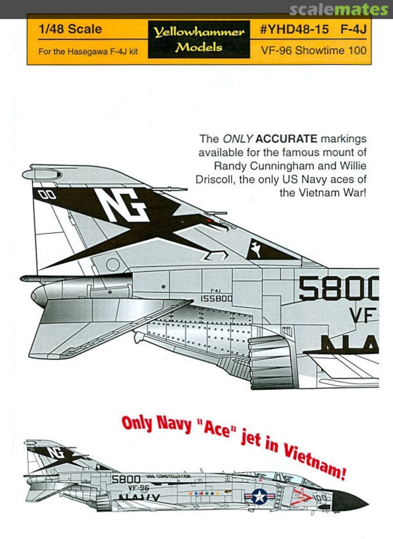 Boxart F-4J YHD48-15 Yellowhammer Models