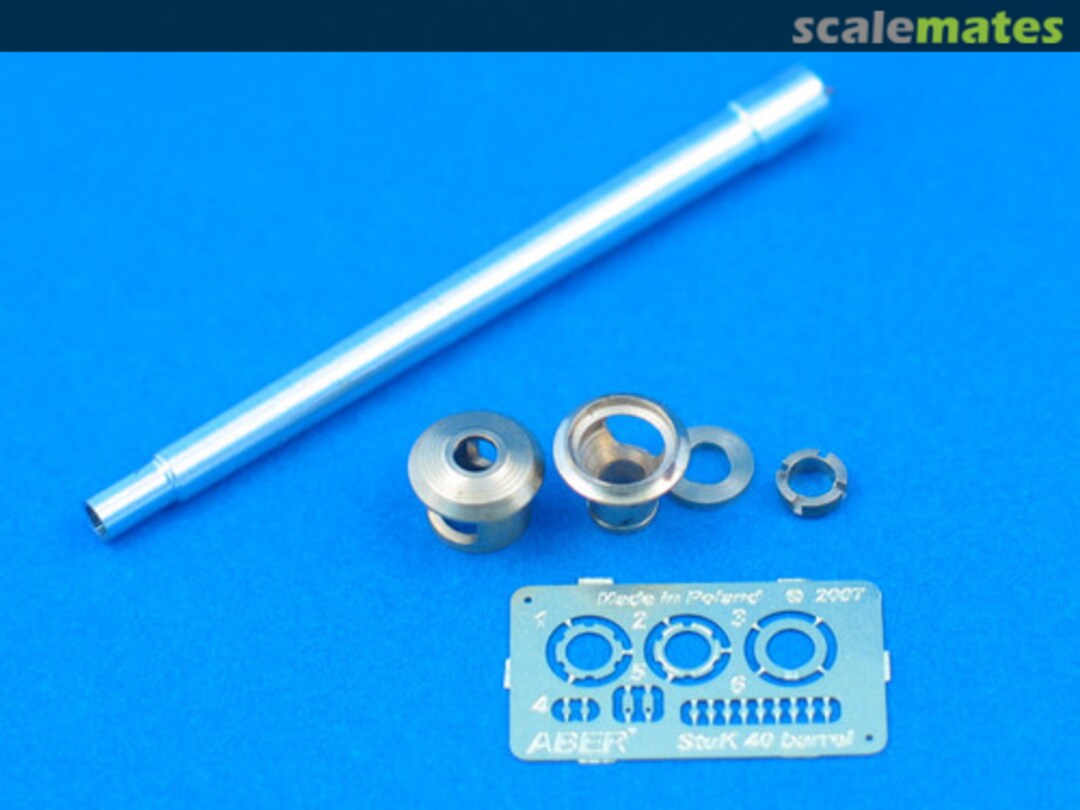 Boxart German StuK.40 L/48 7.5 cm Barrel with final muzzle brake for Stug.III, Ausf G final Stug.IV late 35L61 Aber