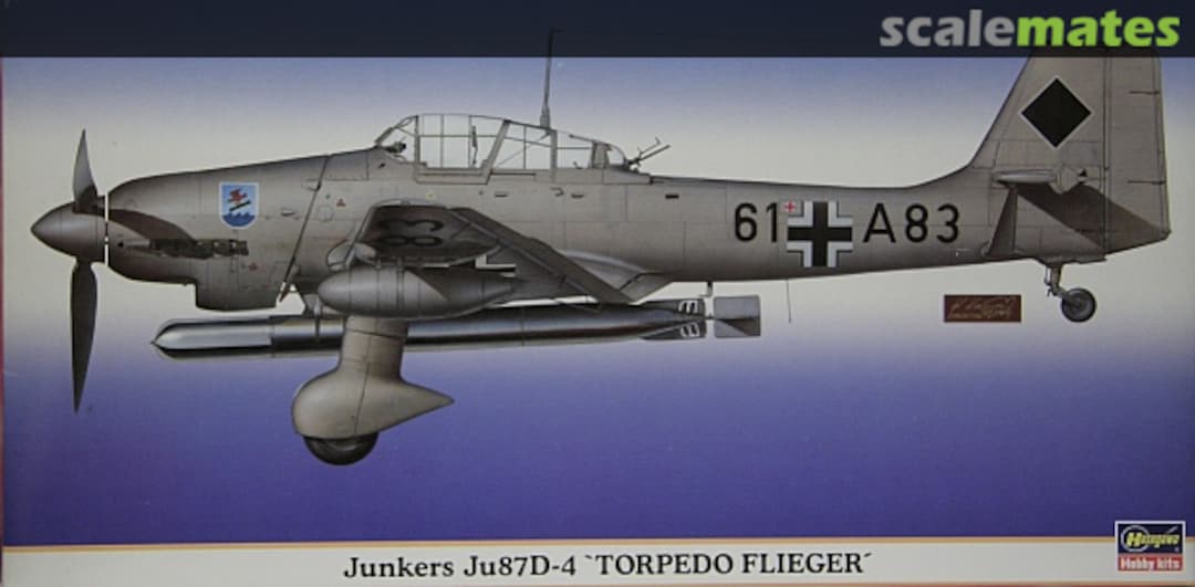 Boxart Junkers Ju 87D-4 Stuka `Torpedo Flieger´ 09307 Hasegawa