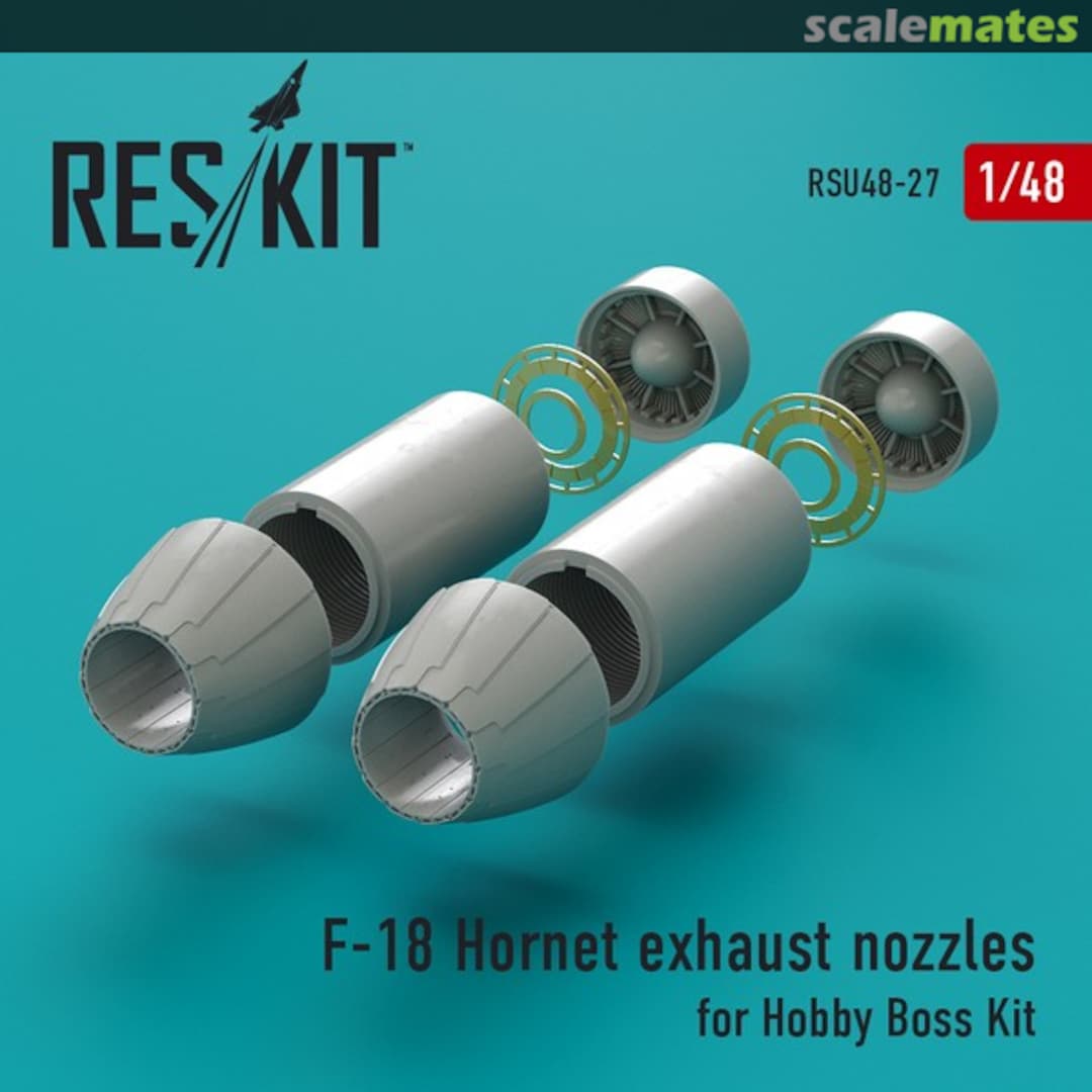 Boxart F/A-18 Hornet - Exhaust Nozzles RSU48-0027 ResKit