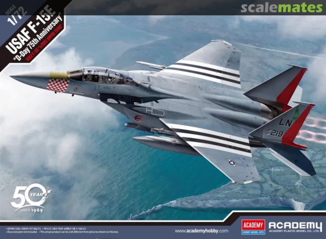 Boxart USAF F-15E 12568 Academy