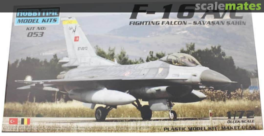 Boxart F-16 A/C Fighting Falcon - Savasan Sahin HT053 Hobbytime Model Kits