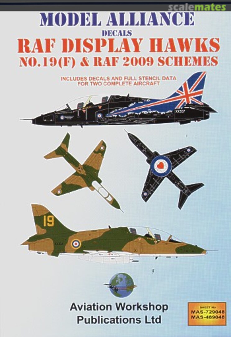 Boxart RAF Display Hawks MAS-729048 Model Alliance