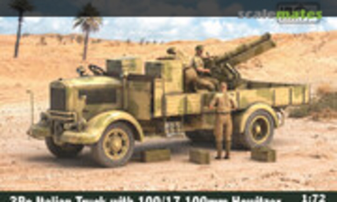 1:72 3Ro Truck with 100mm Howitzer 100/17 (IBG Models 72098)