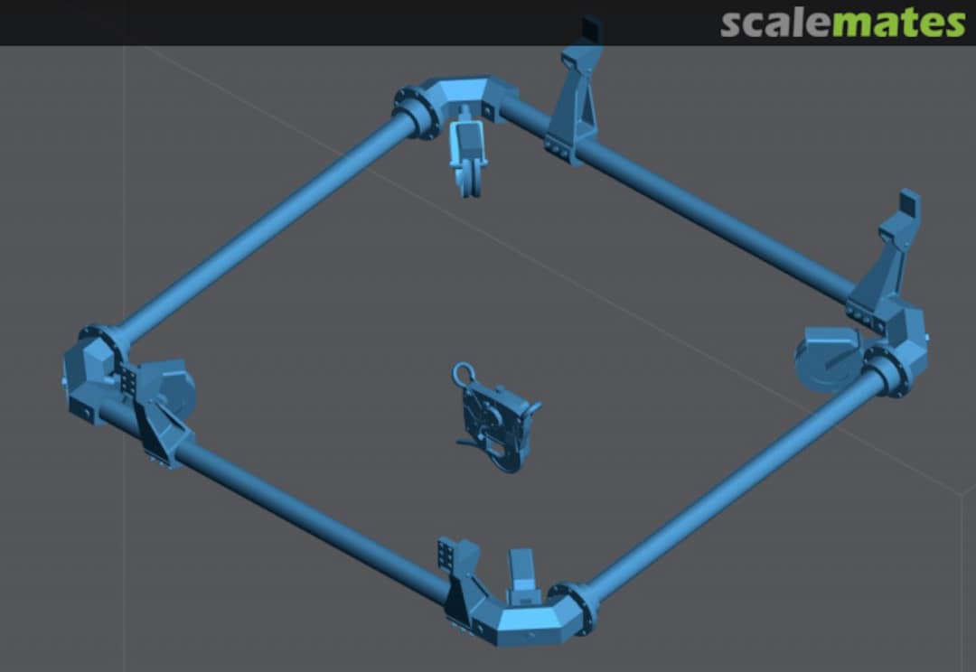 Boxart Cargo Frame and SACRU hook up point 48-142 JAM-SCREW