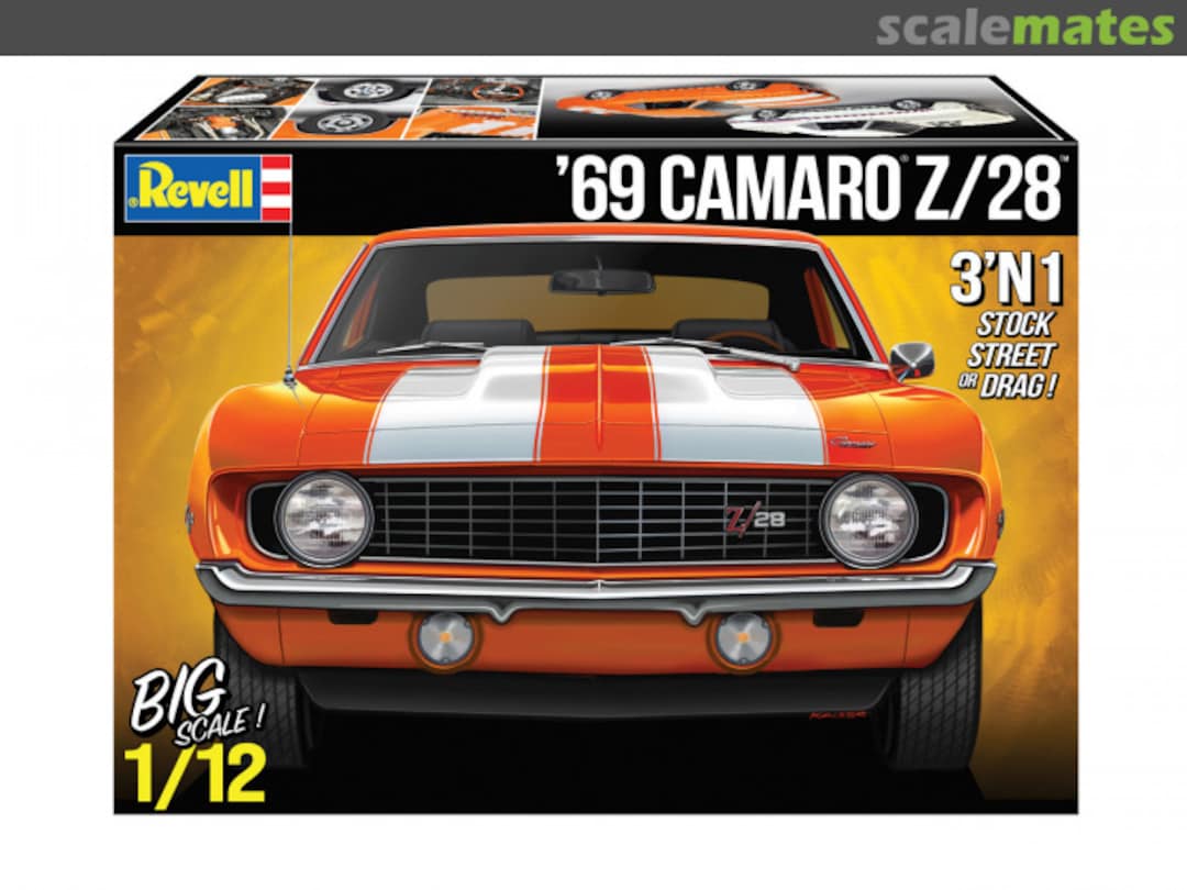 Boxart 1969 Camaro Z/28 12812 Revell