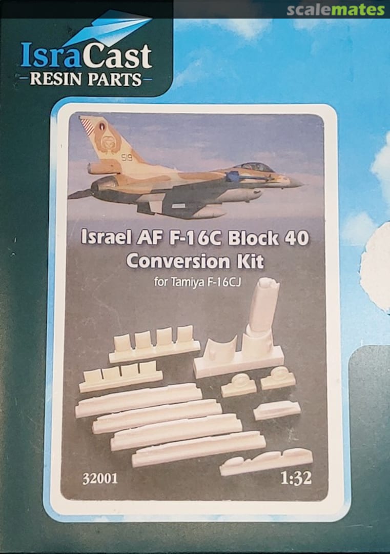 Boxart Israel AF F-16C Block 40 Conversion Kit 32001 IsraCast