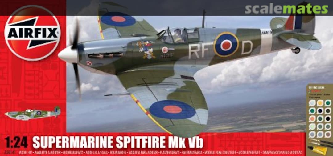 Boxart Supermarine Spitfire Mk Vb A50141 Airfix