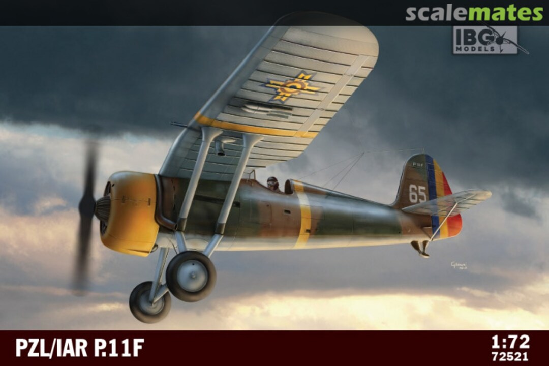 Boxart PZL P.11f 72521 IBG Models