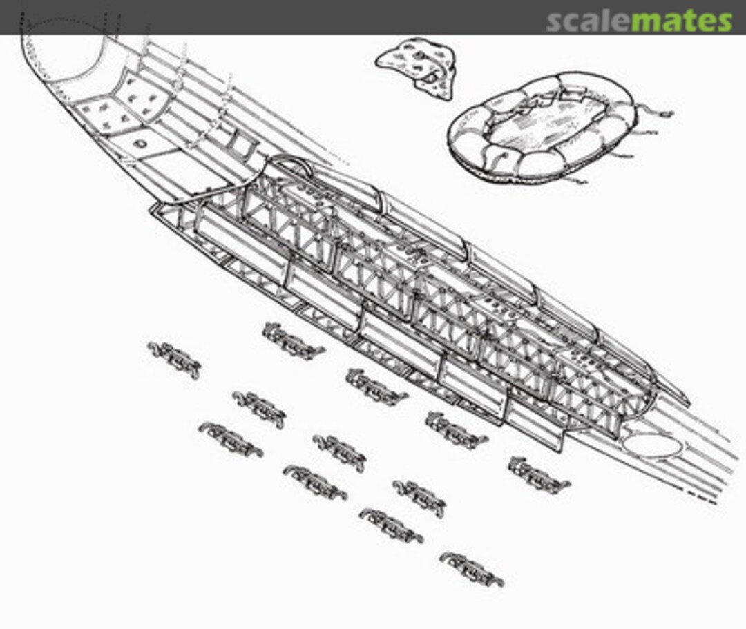 Boxart Wellington Mk.I - armament set for MPM 7081 CMK