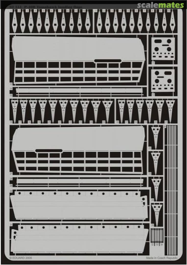 Boxart P-40B Tomahawk landing flaps 32151 Eduard