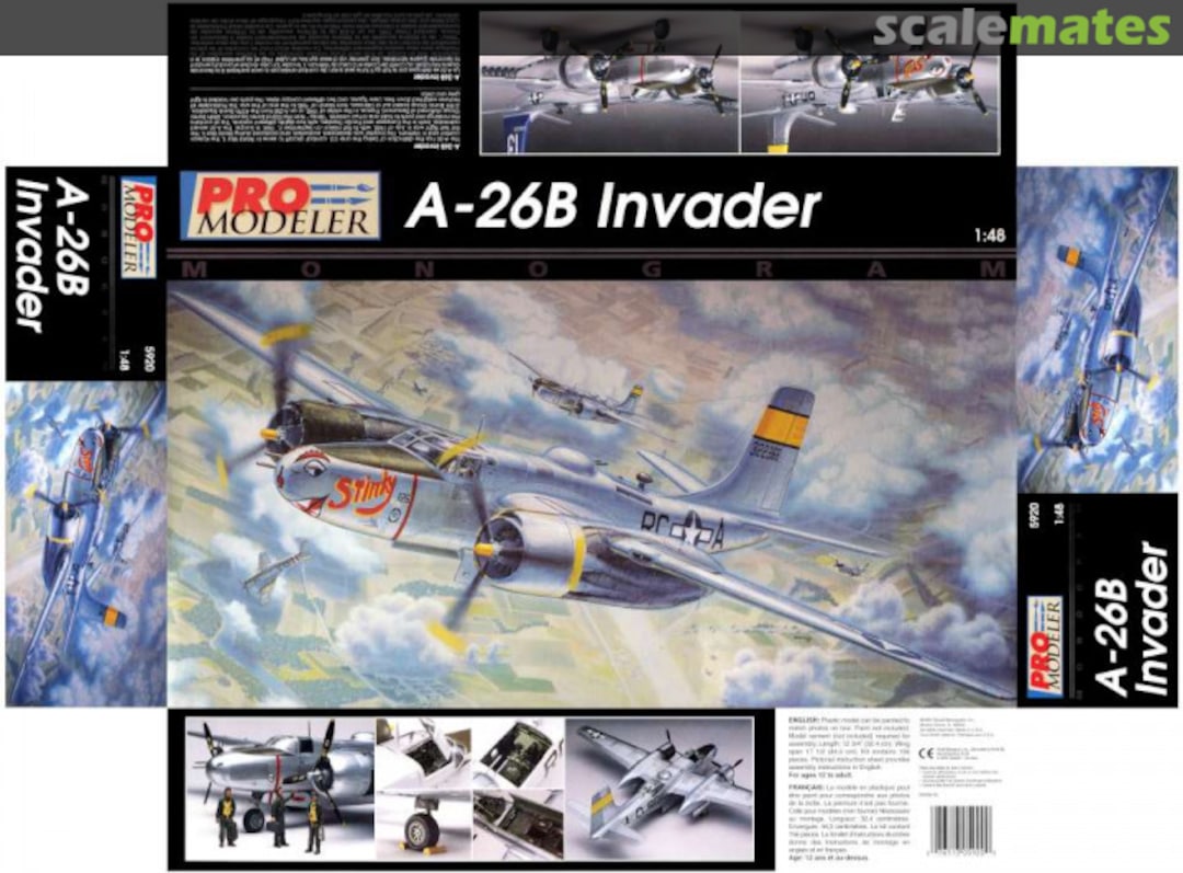 Boxart A-26B Invader 5920 Pro Modeler