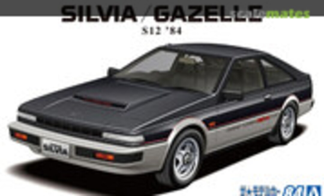 1:24 Nissan S12 Silvia/Gazelle Turbo RS-X '84 (Aoshima 062296)