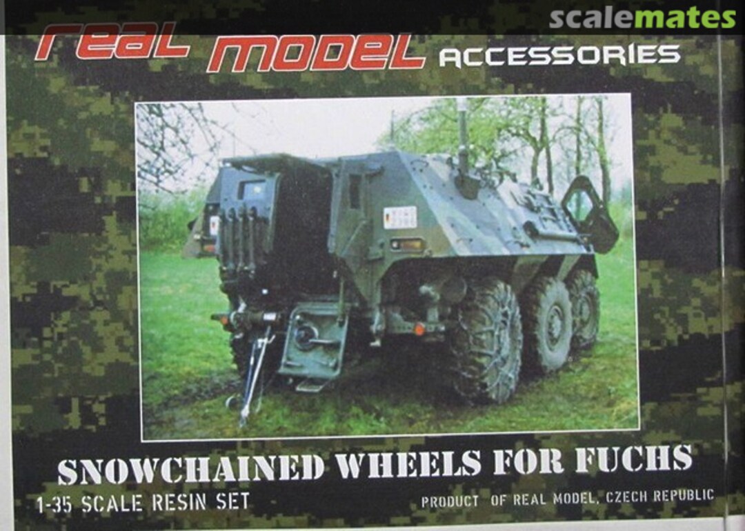 Boxart Snowchained Wheels RMA35028 Real Model