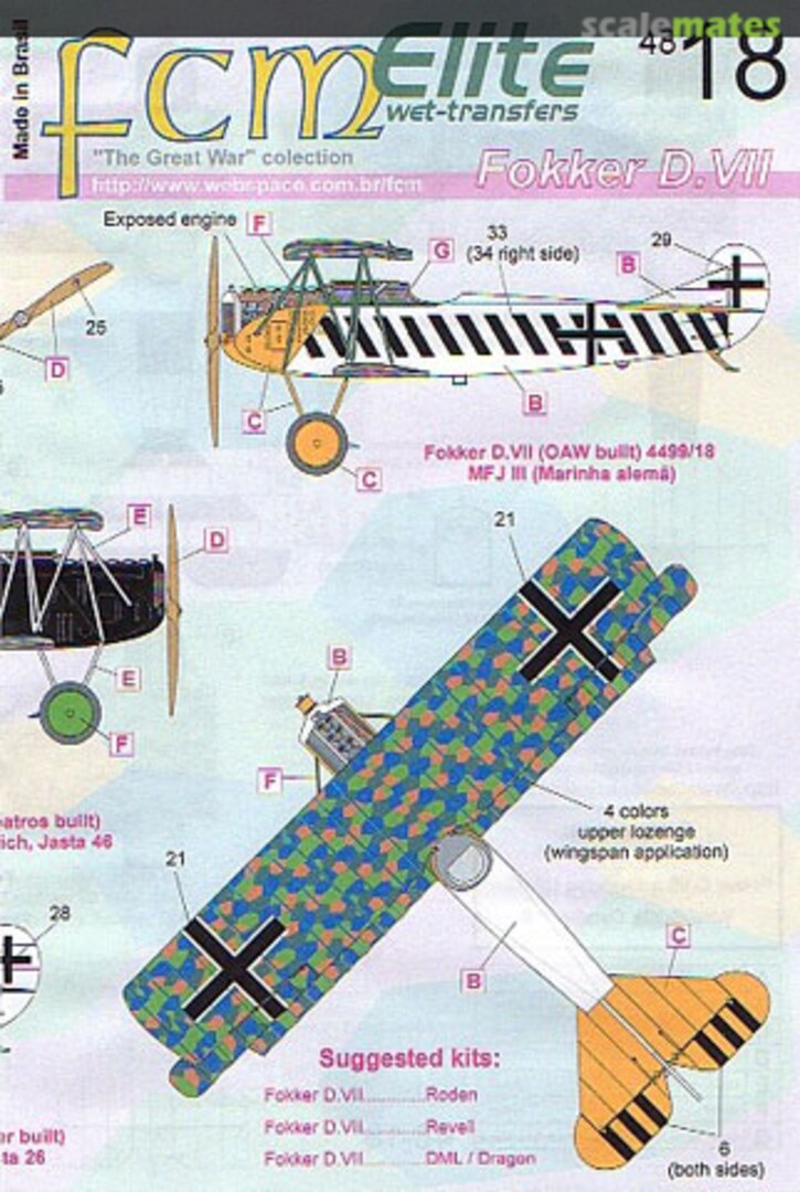 Boxart Fokker D.VII 48-18 FCM