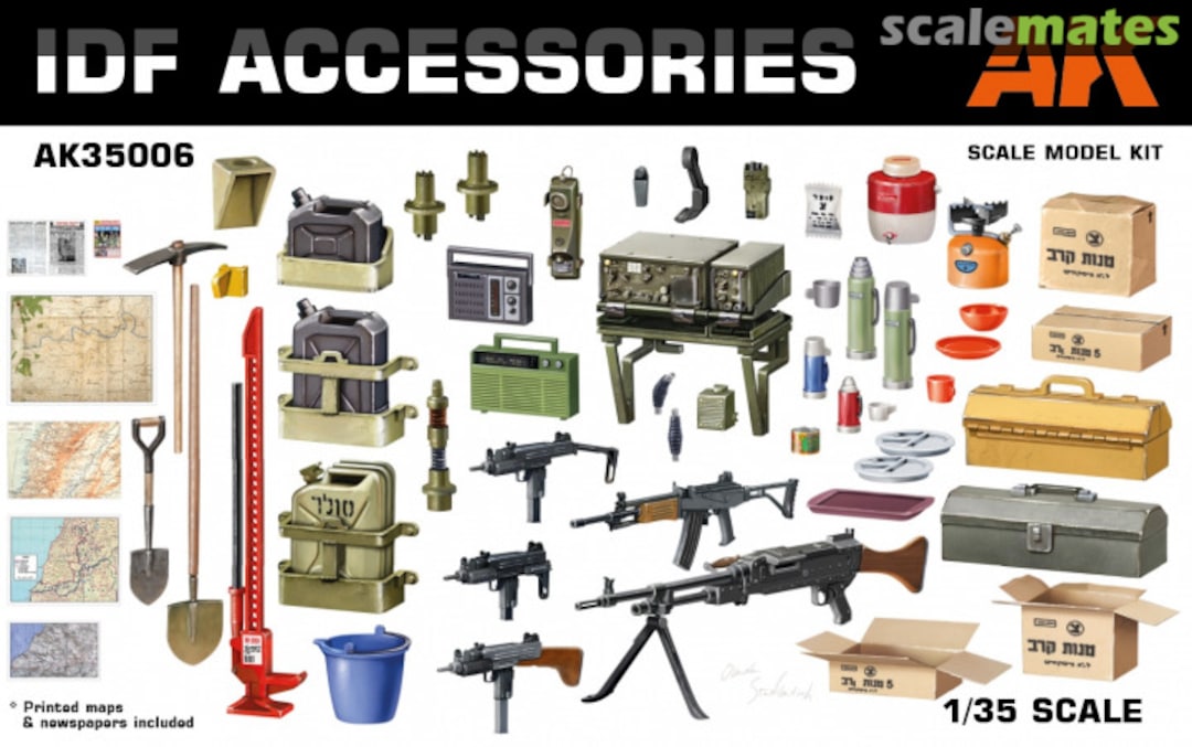 Boxart IDF Accessories AK35006 AK Interactive