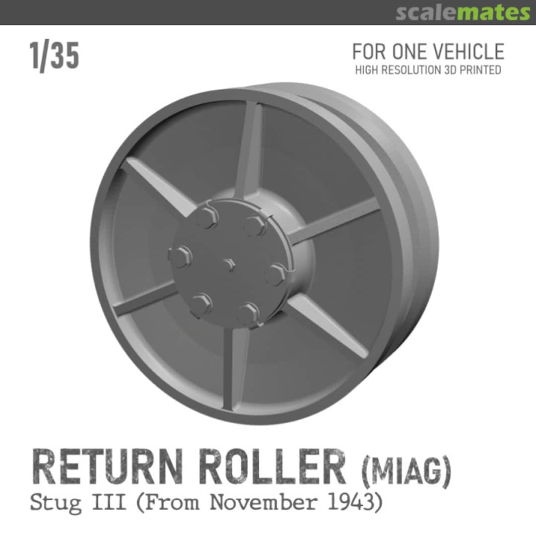 Boxart Stug III Return Roller (Miag) From November 1943 FW35025 Fibelworks