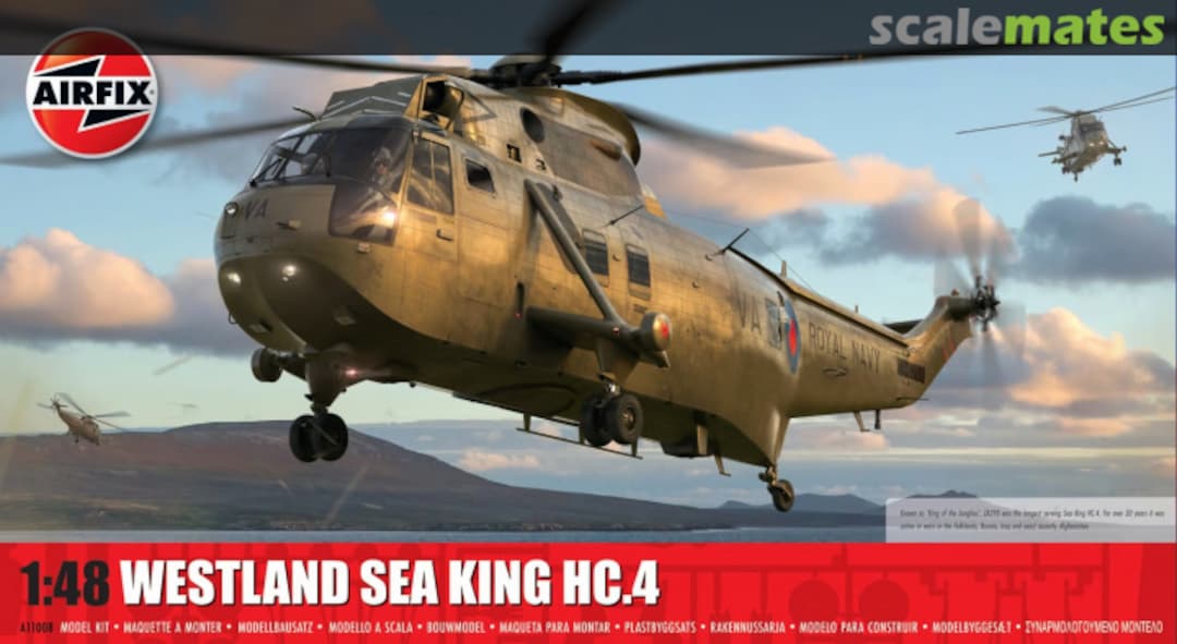 Boxart Westland Sea King HC.4 A11008 Airfix