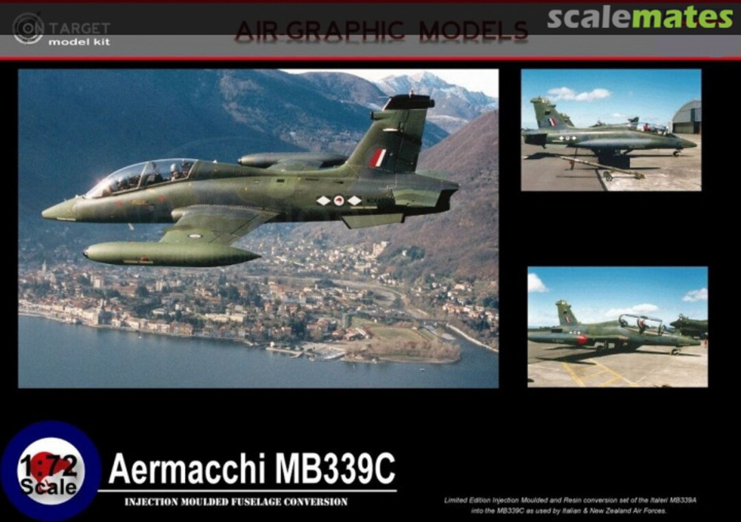 Boxart Aermacchi MB339CB RNZAF Conversion CS-06 Air-Graphics Models