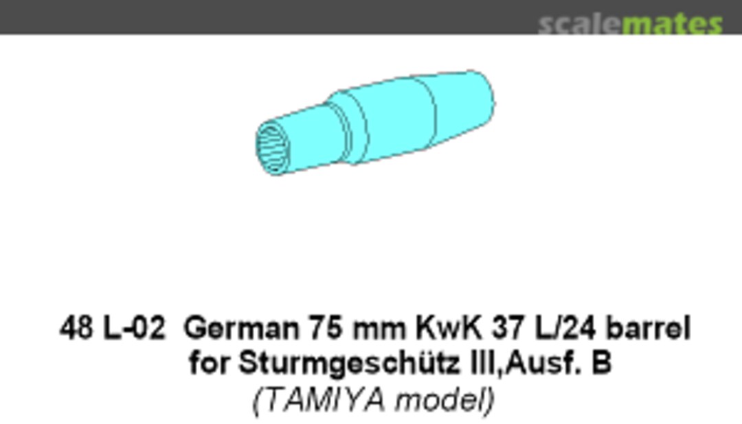 Boxart 75mm KwK 37 L/24 StuG III Ausf. B 48L02 Aber