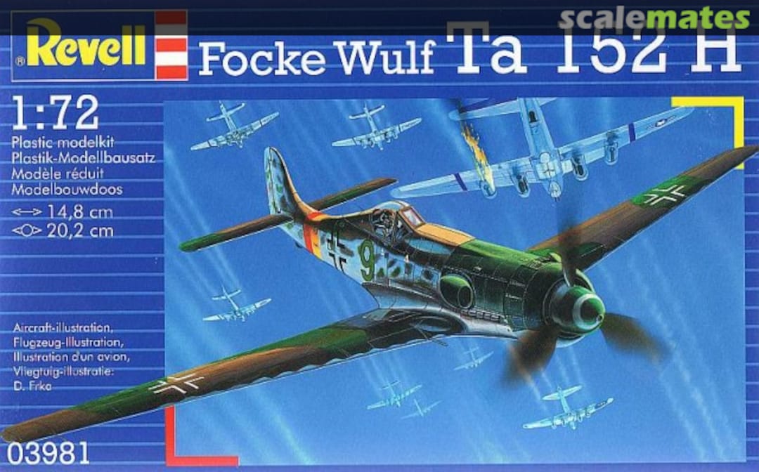 Boxart Focke Wulf Ta 152 H 03981 Revell